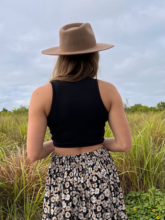 BROOKS RANCHER HAT IN PECAN