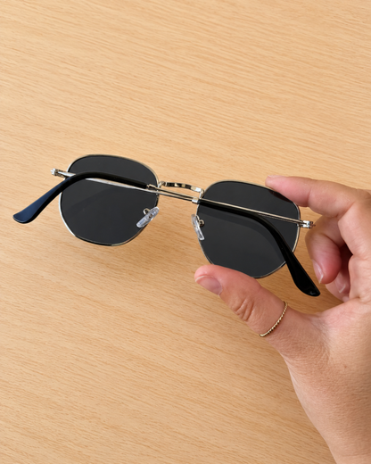 Zoey Hexagonal Sunglasses