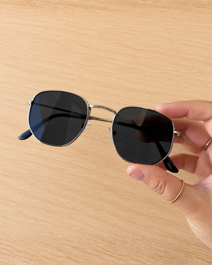 Zoey Hexagonal Sunglasses