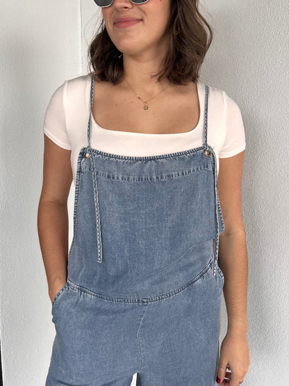 LENNON OVERALL JUMPSUIT IN DENIM