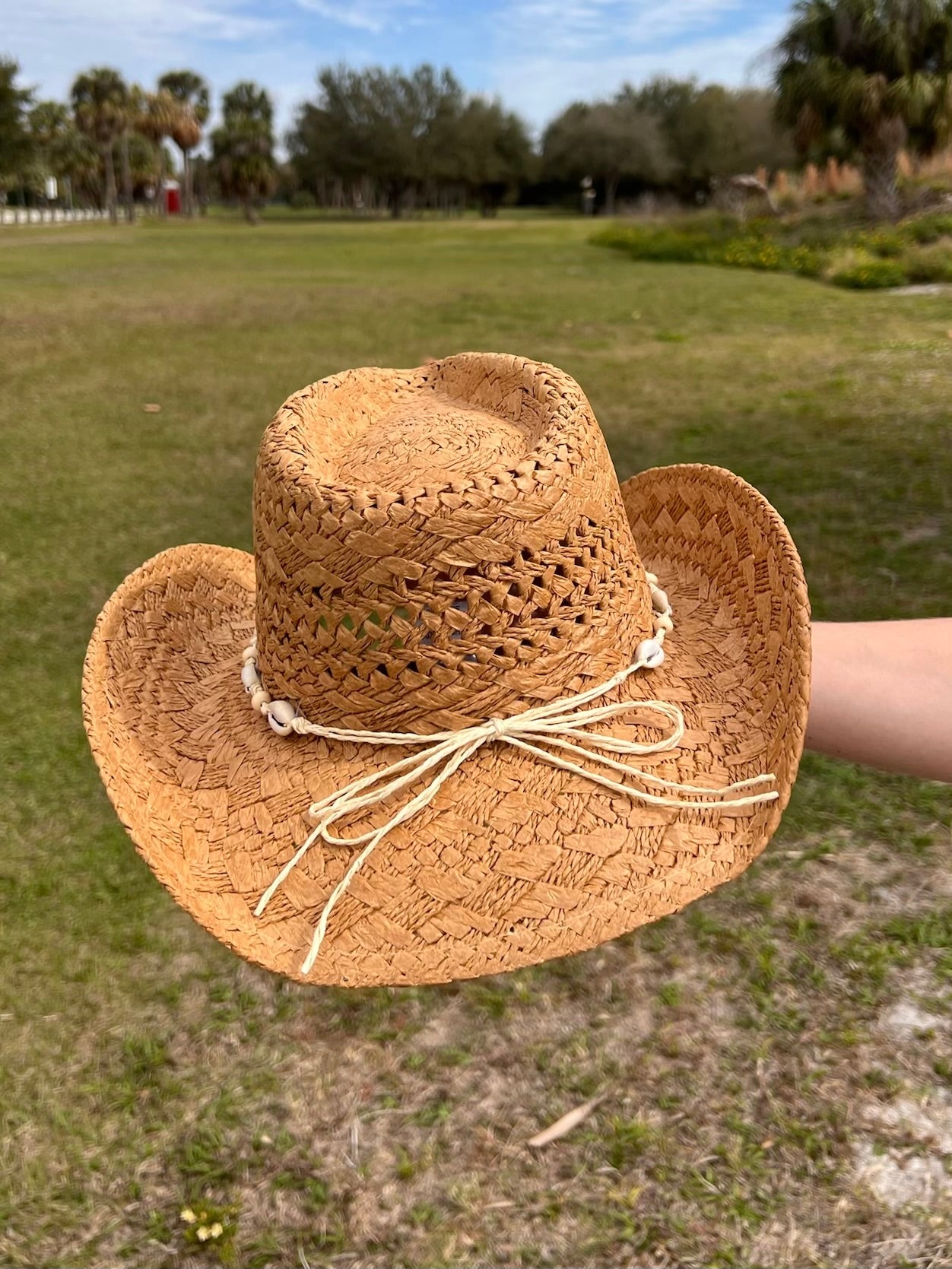 MORGAN STRAW COWBOY HAT