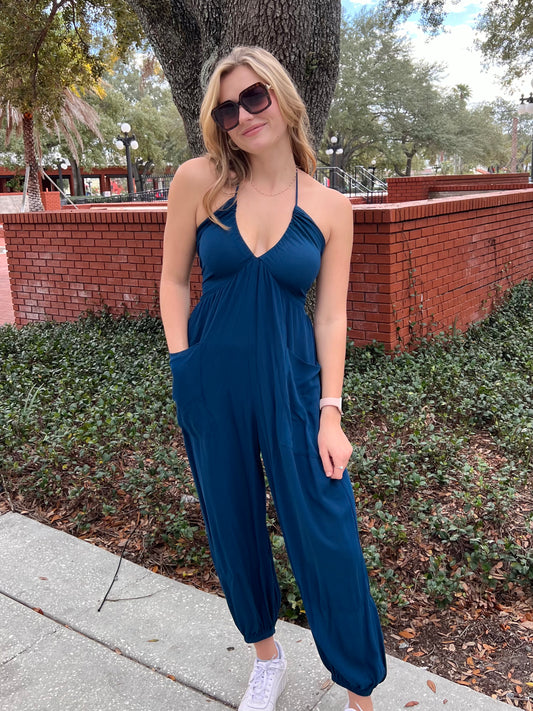 RALEIGH JUMPSUIT IN BLUE
