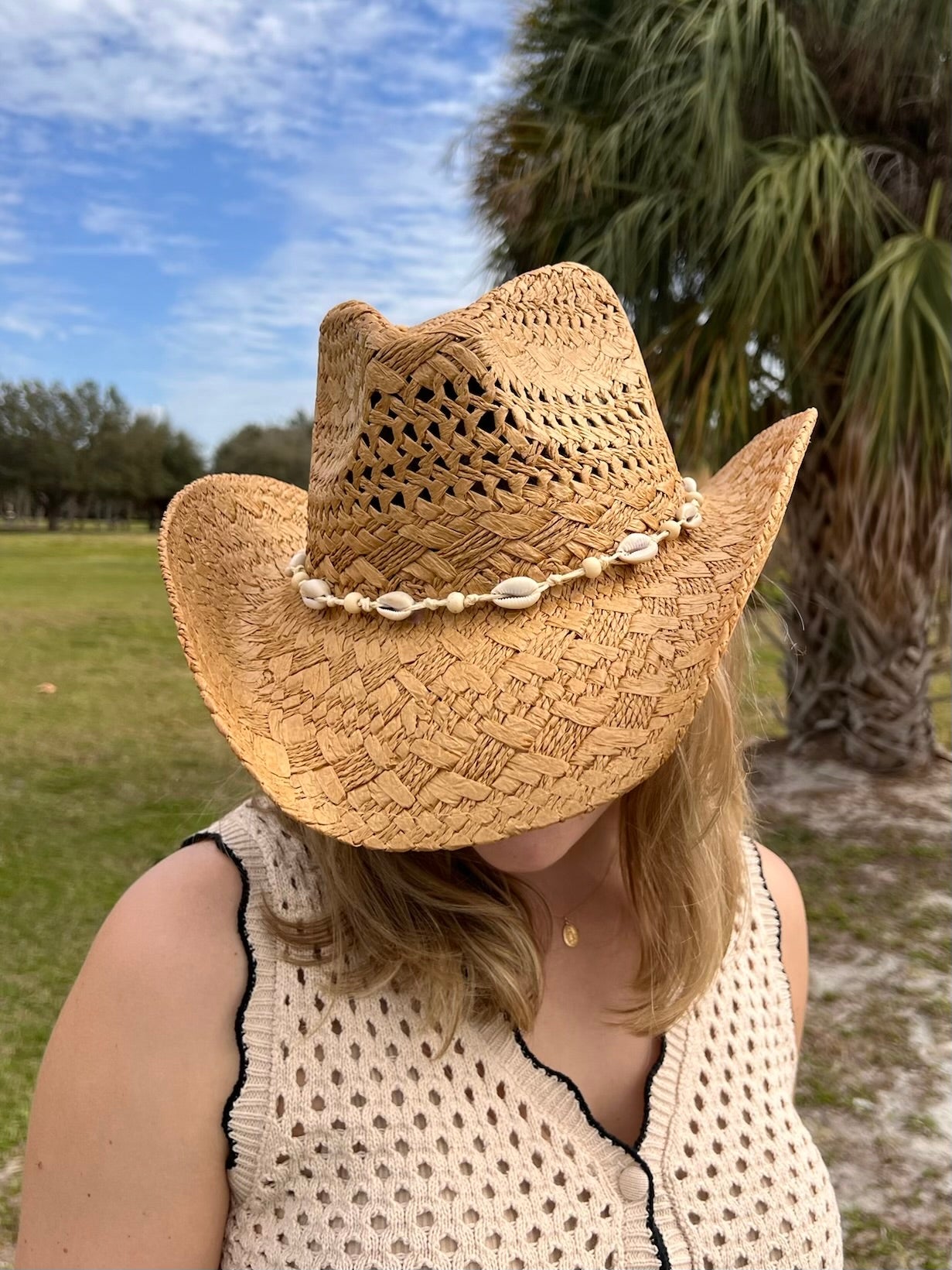 MORGAN STRAW COWBOY HAT