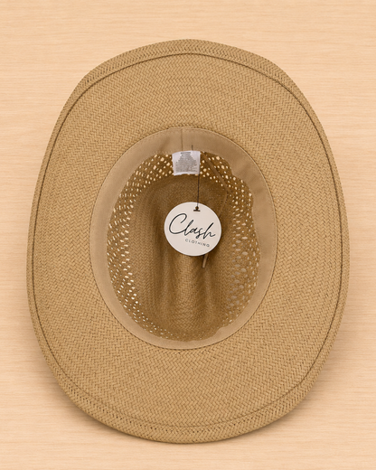 Sadie Cowboy Hat in Khaki